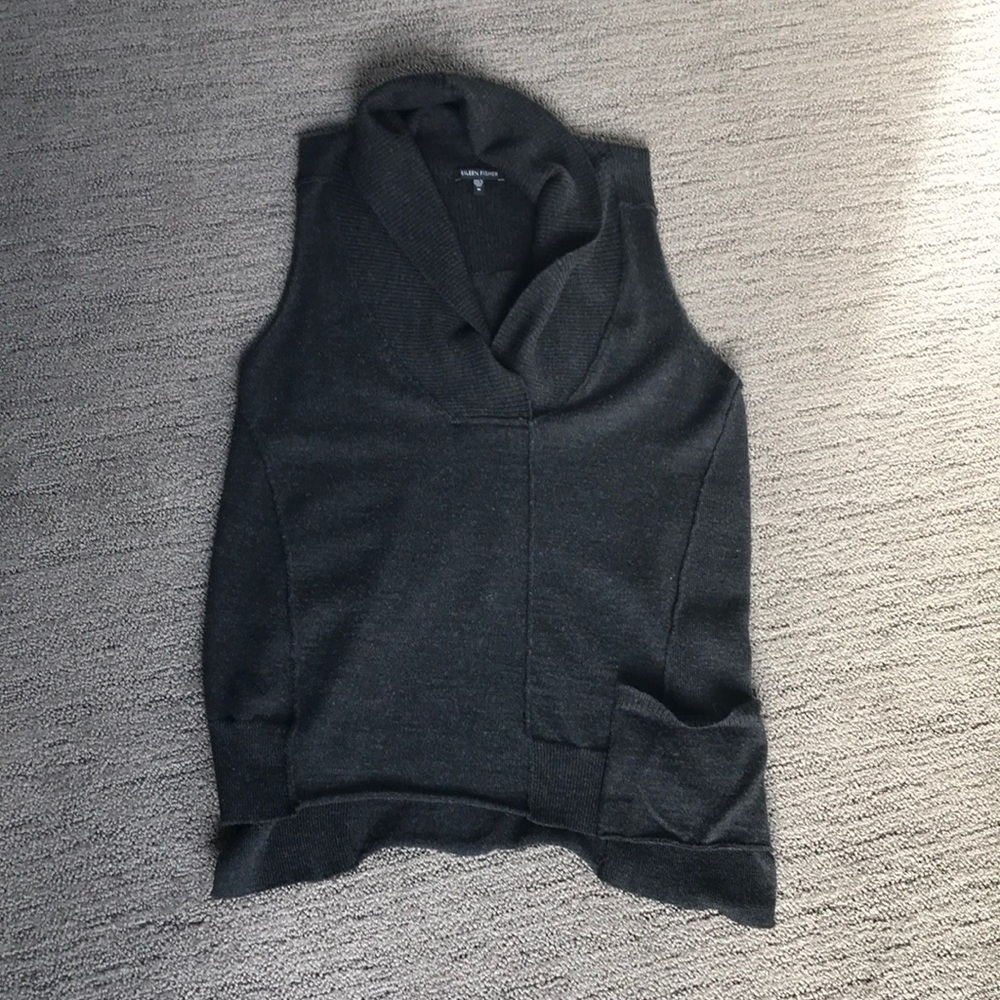 Eileen Fisher Italian Merino Vest